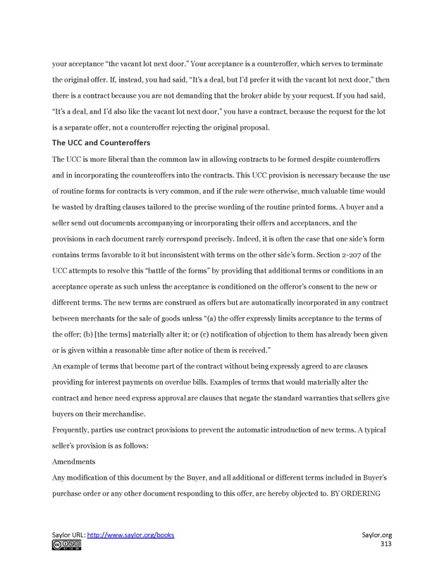 Business Law and the Legal Environment - Page 313
